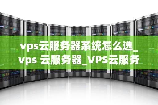 vps云服务器系统怎么选_vps 云服务器_VPS云服务器系统的选择与优化
