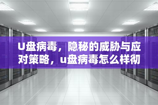 U盘病毒，隐秘的威胁与应对策略，u盘病毒怎么样彻底清除