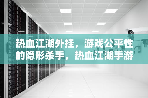 热血江湖外挂，游戏公平性的隐形杀手，热血江湖手游私sf平台