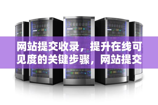 网站提交收录，提升在线可见度的关键步骤，网站提交收录入口