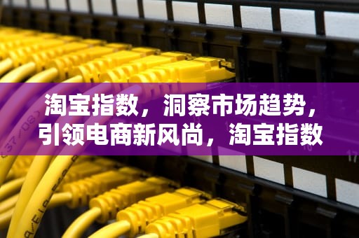 淘宝指数，洞察市场趋势，引领电商新风尚，淘宝指数查询官网