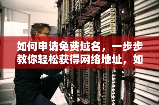 如何申请免费域名，一步步教你轻松获得网络地址，如何申请免费域名做网站