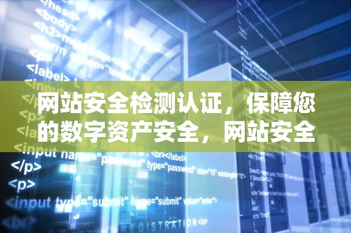 网站安全检测认证，保障您的数字资产安全，网站安全检测认证怎么弄