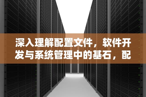 深入理解配置文件，软件开发与系统管理中的基石，配置文件非法7801203,2