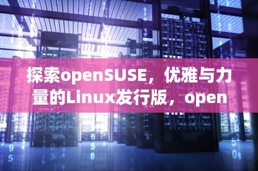 探索openSUSE，优雅与力量的Linux发行版，opensuse安装教程
