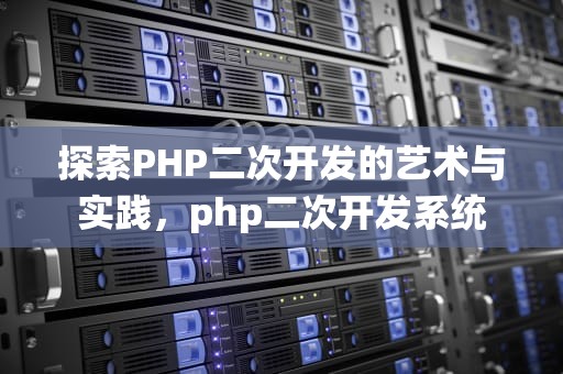 探索PHP二次开发的艺术与实践，php二次开发系统