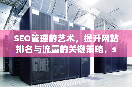 SEO管理的艺术，提升网站排名与流量的关键策略，seo管理是什么