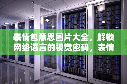 表情包意思图片大全，解锁网络语言的视觉密码，表情包意思图片大全微信