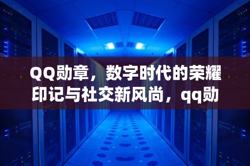 QQ勋章，数字时代的荣耀印记与社交新风尚，qq勋章在哪里找