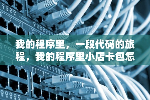 我的程序里，一段代码的旅程，我的程序里小店卡包怎么删除