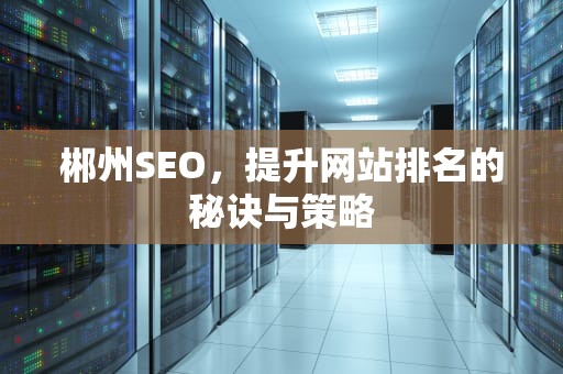 郴州SEO，提升网站排名的秘诀与策略