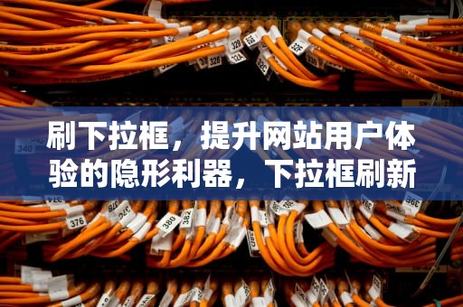刷下拉框，提升网站用户体验的隐形利器，下拉框刷新