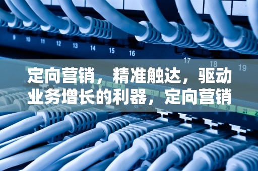 定向营销，精准触达，驱动业务增长的利器，定向营销策略