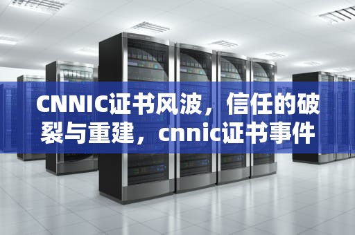 CNNIC证书风波，信任的破裂与重建，cnnic证书事件