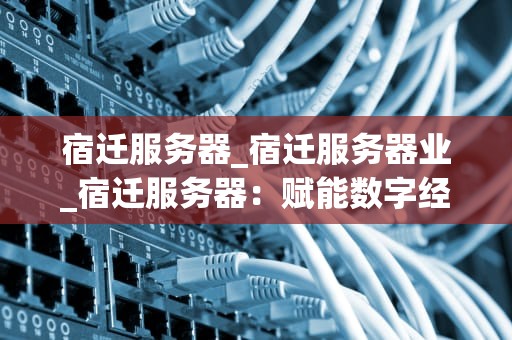 宿迁服务器_宿迁服务器业_宿迁服务器：赋能数字经济的关键节点
