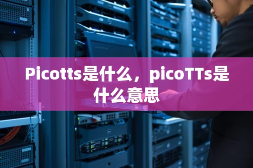 Picotts是什么，picoTTs是什么意思