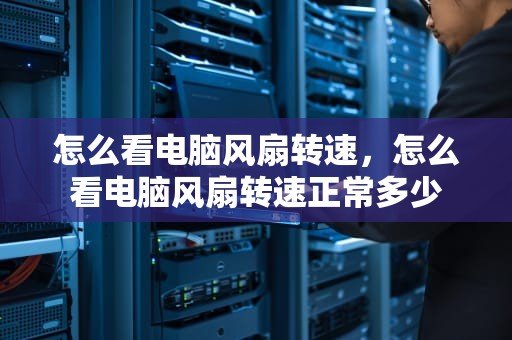 怎么看电脑风扇转速，怎么看电脑风扇转速正常多少