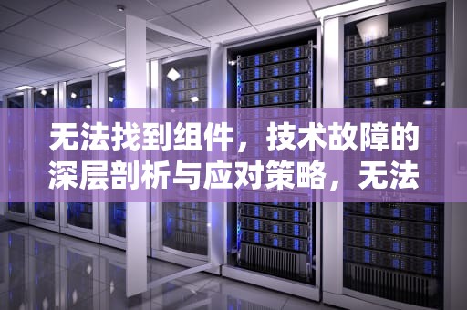 无法找到组件，技术故障的深层剖析与应对策略，无法找到组件解决方法