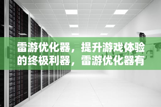 雷游优化器，提升游戏体验的终极利器，雷游优化器有用吗