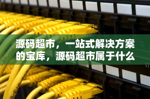 源码超市，一站式解决方案的宝库，源码超市属于什么档次