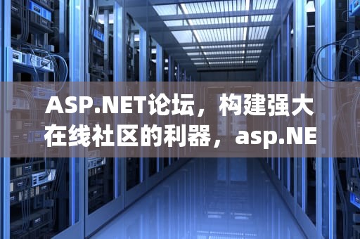 ASP.NET论坛，构建强大在线社区的利器，asp.NET论坛源码