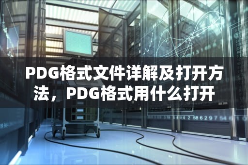PDG格式文件详解及打开方法，PDG格式用什么打开