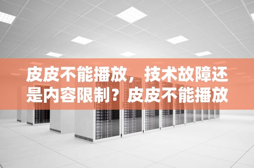 皮皮不能播放，技术故障还是内容限制？皮皮不能播放上映时间