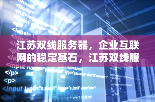 江苏双线服务器，企业互联网的稳定基石，江苏双线服务器厂家