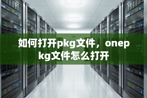 如何打开pkg文件，onepkg文件怎么打开