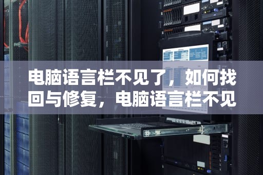 电脑语言栏不见了，如何找回与修复，电脑语言栏不见了怎么办