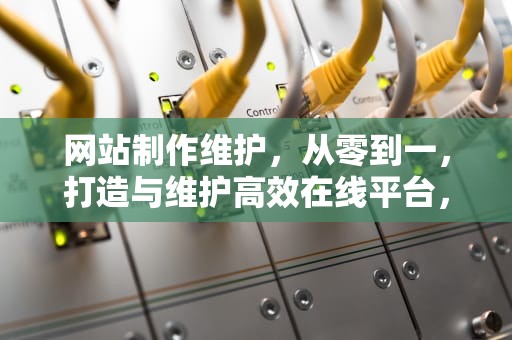 网站制作维护，从零到一，打造与维护高效在线平台，网站制作维护价格