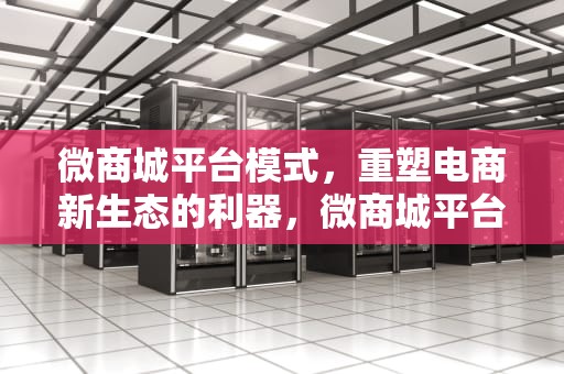 微商城平台模式，重塑电商新生态的利器，微商城平台是什么