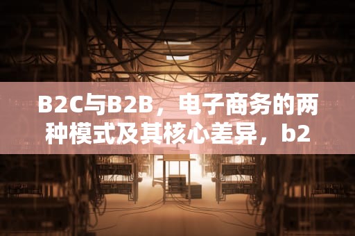 B2C与B2B，电子商务的两种模式及其核心差异，b2c与b2b的区别是什么?