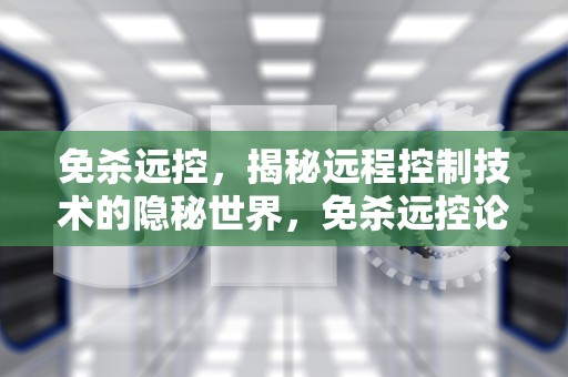 免杀远控，揭秘远程控制技术的隐秘世界，免杀远控论坛