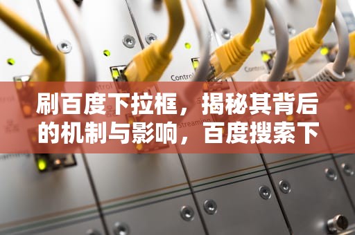 刷百度下拉框，揭秘其背后的机制与影响，百度搜索下拉框