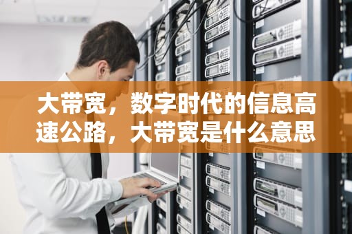 大带宽，数字时代的信息高速公路，大带宽是什么意思