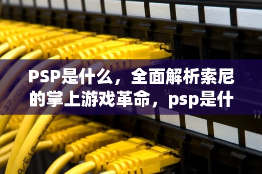 PSP是什么，全面解析索尼的掌上游戏革命，psp是什么意思?
