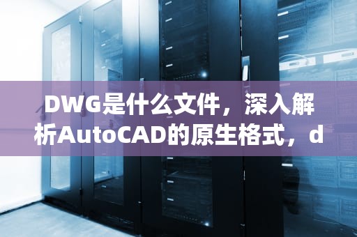 DWG是什么文件，深入解析AutoCAD的原生格式，dwg是什么文件格式