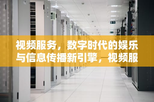 视频服务，数字时代的娱乐与信息传播新引擎，视频服务器