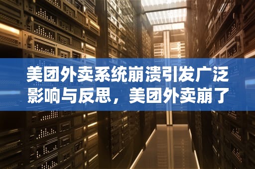 美团外卖系统崩溃引发广泛影响与反思，美团外卖崩了怎么赔偿