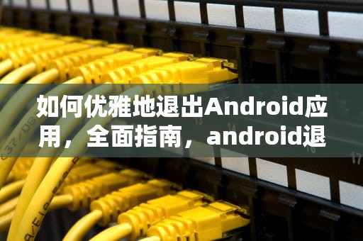 如何优雅地退出Android应用，全面指南，android退出应用方法