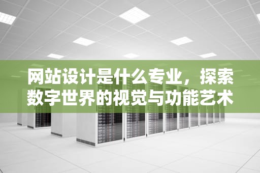 网站设计是什么专业，探索数字世界的视觉与功能艺术，网站设计是什么专业类别