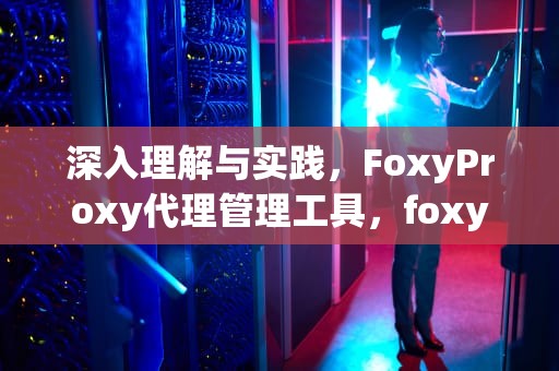 深入理解与实践，FoxyProxy代理管理工具，foxyproxy怎么用