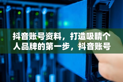 抖音账号资料，打造吸睛个人品牌的第一步，抖音账号资料被锁定怎样解除