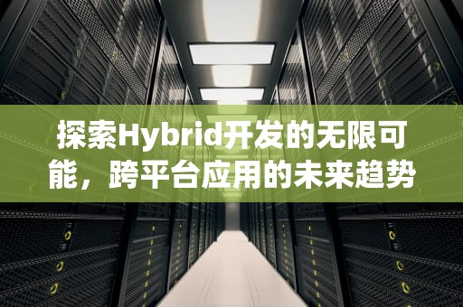 探索Hybrid开发的无限可能，跨平台应用的未来趋势，hybrid开发是什么