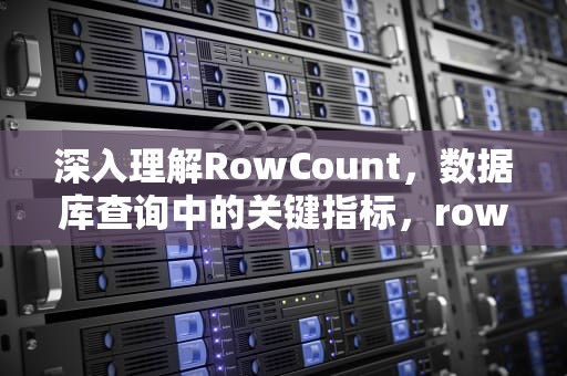 深入理解RowCount，数据库查询中的关键指标，rowcount函数