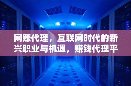 网赚代理，互联网时代的新兴职业与机遇，赚钱代理平台