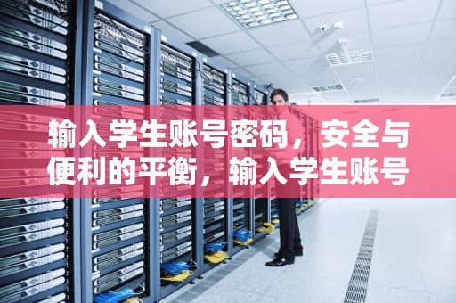 输入学生账号密码，安全与便利的平衡，输入学生账号密码123456