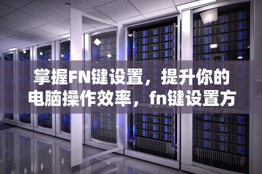 掌握FN键设置，提升你的电脑操作效率，fn键设置方法