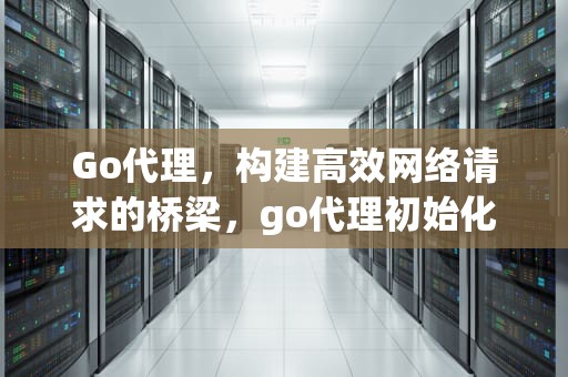 Go代理，构建高效网络请求的桥梁，go代理初始化